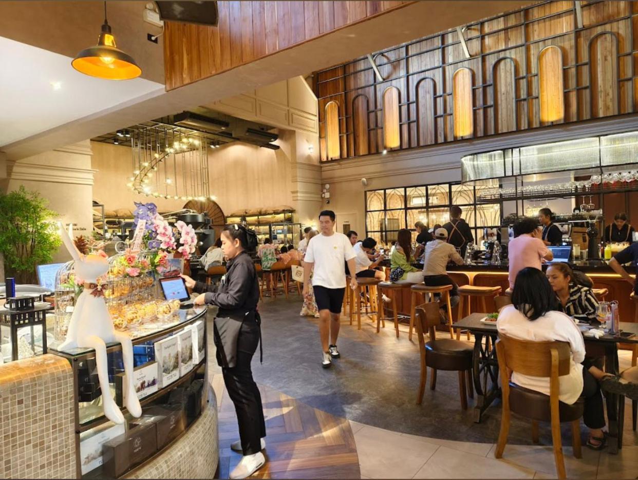 Grand Florida芭提雅带免费游泳池温泉桑拿浴和健身房瑜伽室私家海滩公寓e206 Na Chom Thian Extérieur photo